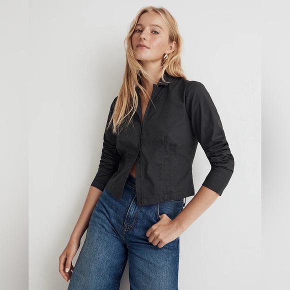 Madewell Tops - NWT Madewell Fitted Poplin Blouse